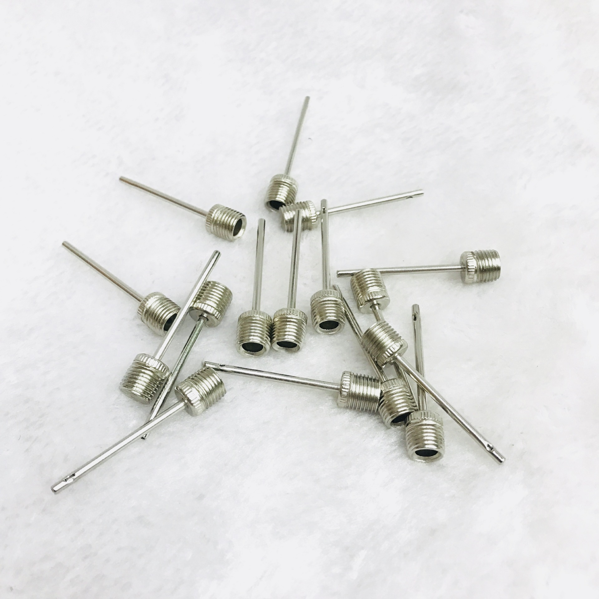 厂家直供金属铁气针美式带孔球针 适用各种类球 100