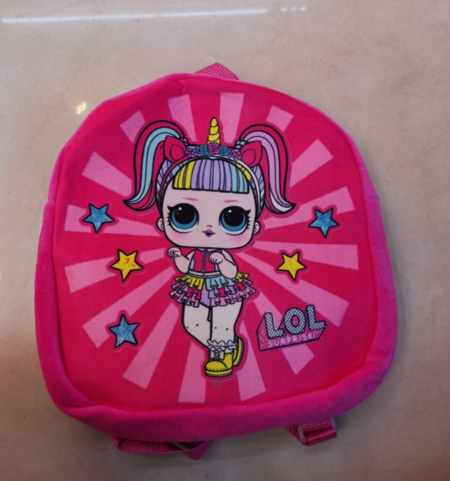 LOL printed backpack school bag children cartoon bag