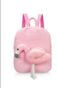 flamingo backpack school bag children cartoon bag