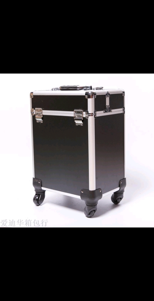 Professional makeup box pull rod box beauty salon hairdressing and embroidery toolbox