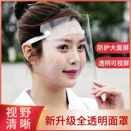 xifu brand xifu cross-border supply spot protection transparent mask anti-foam splash factory double-sided anti-fog face mask