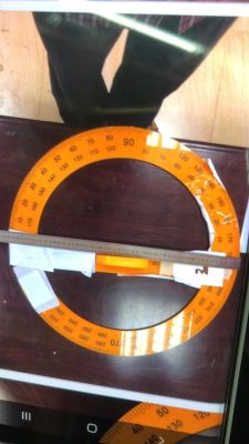 Supply Ruler 50cm Feet 360 Round