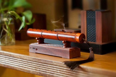 Yun Ting Flute music machine Bluetooth speaker gift box with decorative sandalwood thread Artemsia Argai flavor