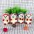 Plush toys, small hedgehog cartoon multi - color 11 cm hedgehog hanging doll manufacturers direct gift customization