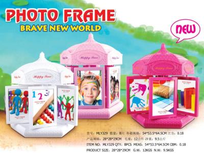 Color photo frame hexagonal blade phase frame wholesale