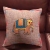 Cotton towel embroidered linen pillow pillow pillow cartoon, lovely as as as cover bedding daily necessities