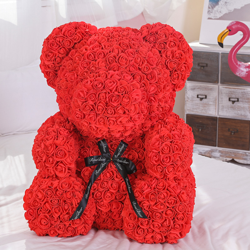 rose bear 70cm