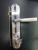 Iron panel aluminum hand lock iron aluminum door lock African indoor bedroom lock exit lock