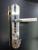 Iron panel aluminum hand lock iron aluminum door lock African indoor bedroom lock exit lock