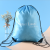Color bundle mouth backpack bag environmental protection outdoor nylon shoulder drawstring bag Oxford cloth rope bag logo