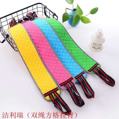 factory direct sales double-sided strong decontamination bath shower towel.