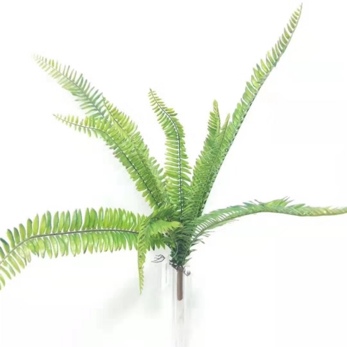 high simulation plant wall with fern leaf handle beam