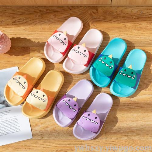 Cartoon Slippers Children‘s Cute Fresh Slippers Women‘s Outdoor Baby household Indoor Non-Slip Deodorant Sandals