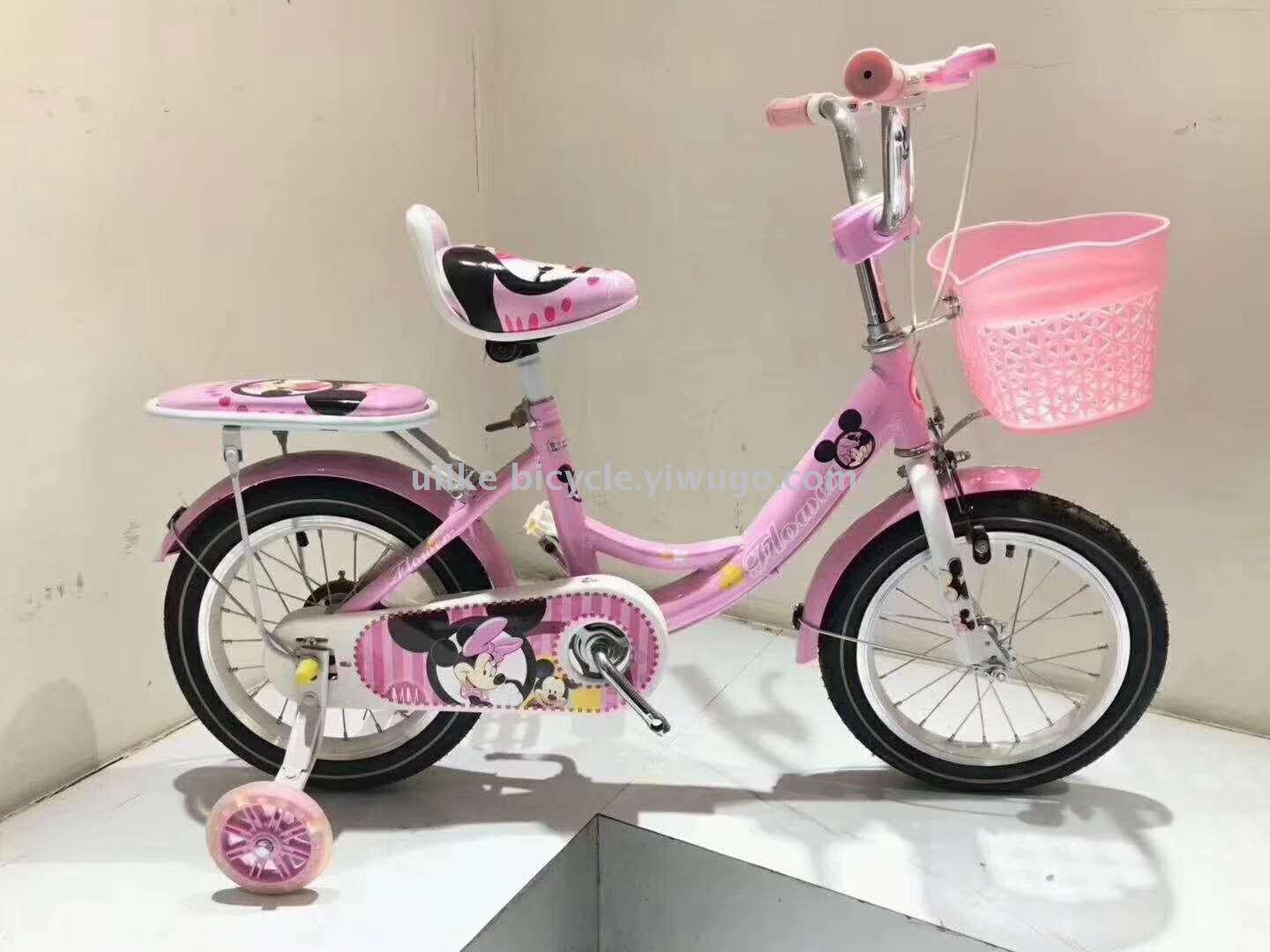 Bicycle 12/14/16/18/20 new aluminum knife ring buggy with rear chair seat car basket men and women b
