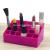 Color lipstick holder desktop receive box lipstick holder transparent lipstick to show color makeup eyebrow pencil show