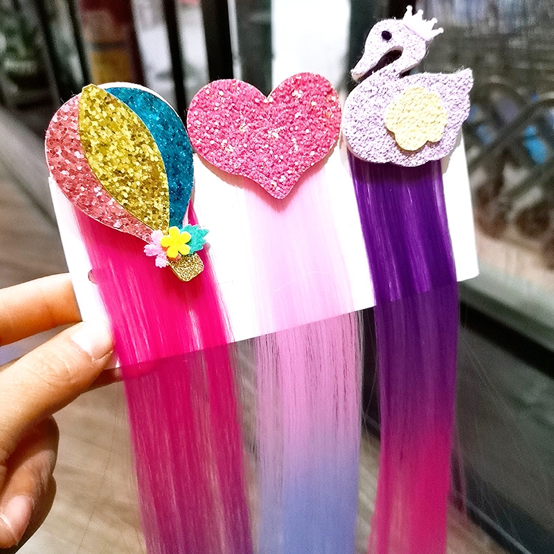 Ponytail wig custom braid hair accessories personality headwear wholesale new childrens wig braid