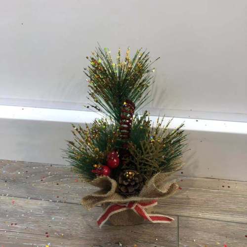 christmas christmas gift decoration pine tree mini pine tree christmas decorations christmas flower pot imitative tree