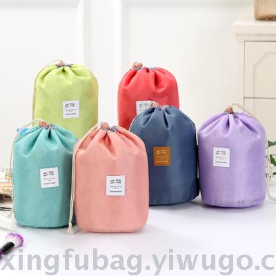 Korea travel large capacity cosmetic bag travel set wash gargle bag door waterproof storage bag cyli