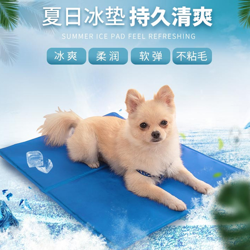 Dog mat summer cat sleeping mat Summer Dog Kennel Cooling pad Teddy Floor mat bite pet Ice pad