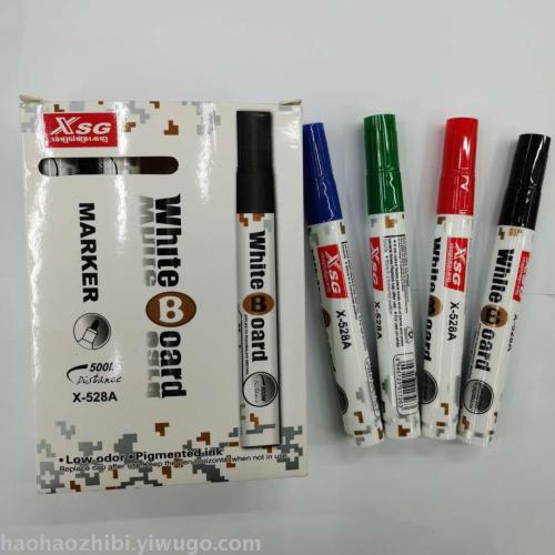 -528A Star Time Whiteboard Pen Erasable Ink Color Non-Toxic Children Blackboard Pen Writing Smooth Factory Direct Sales 