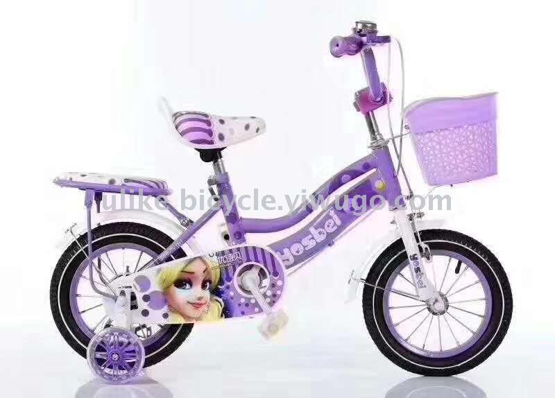 Girl's bicycle 12/14/16/20 inch new quality girl's buggy children's bicycle