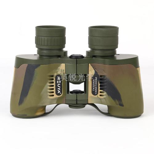 wholesale 7x32 camouflage binoculars low-light night vision handheld outdoor portable wide-angle hd telescope