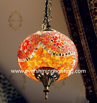 Checking out Turkish chandeliers