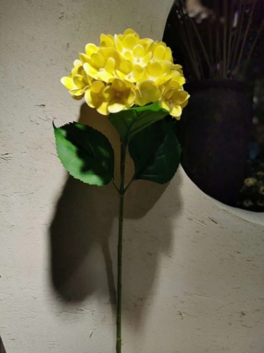 artificial flower artificial fruit artificial leaf single 3d hydrangea