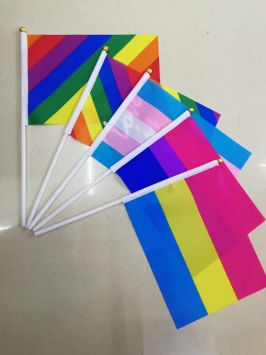 Bisexual Flags Are Available in Stock， Customization as Request