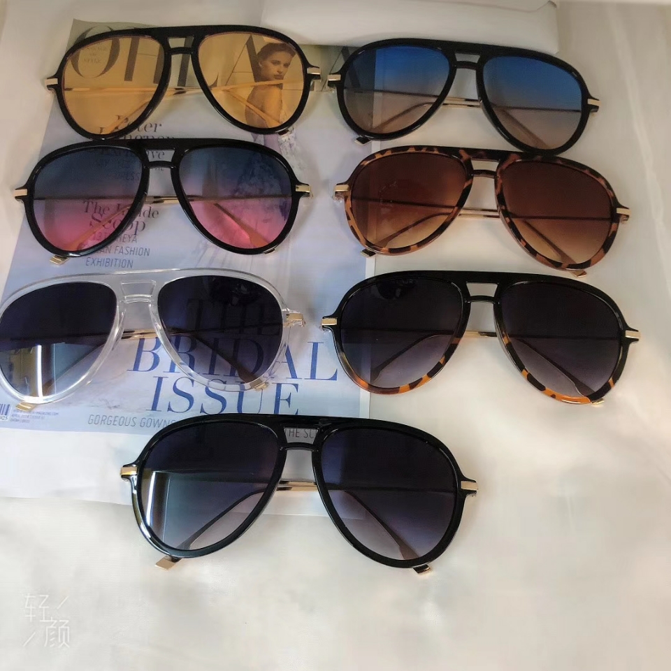 man woman sunglasses  uv400 fashion stock