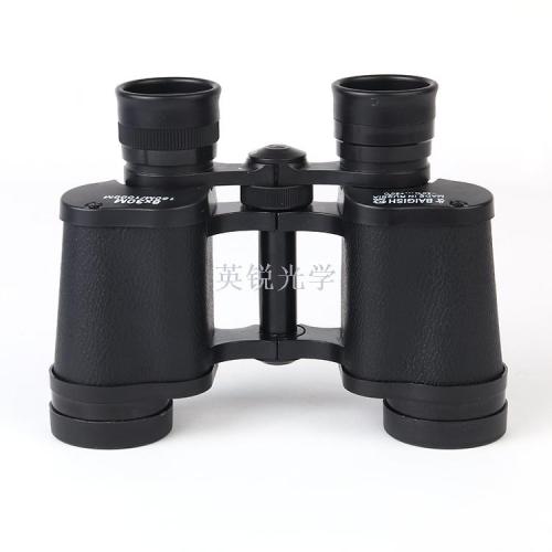 8X30 Flower Leather Binoculars HD High Power Outdoor Fishing Telescope