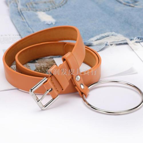 belt women‘s simple all-match korean retro personalized pin buckle student korean style pendant decoration fashionable women‘s jeans belt