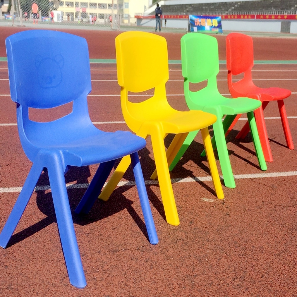 厂家直销 幼儿园儿童环保塑料椅子 学生靠背椅儿童吃饭凳子学生椅详情1