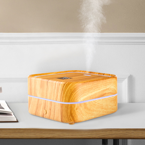 cross-border new wood grain mute humidifier usb home indoor desktop air purification moisturizing aromatherapy machine