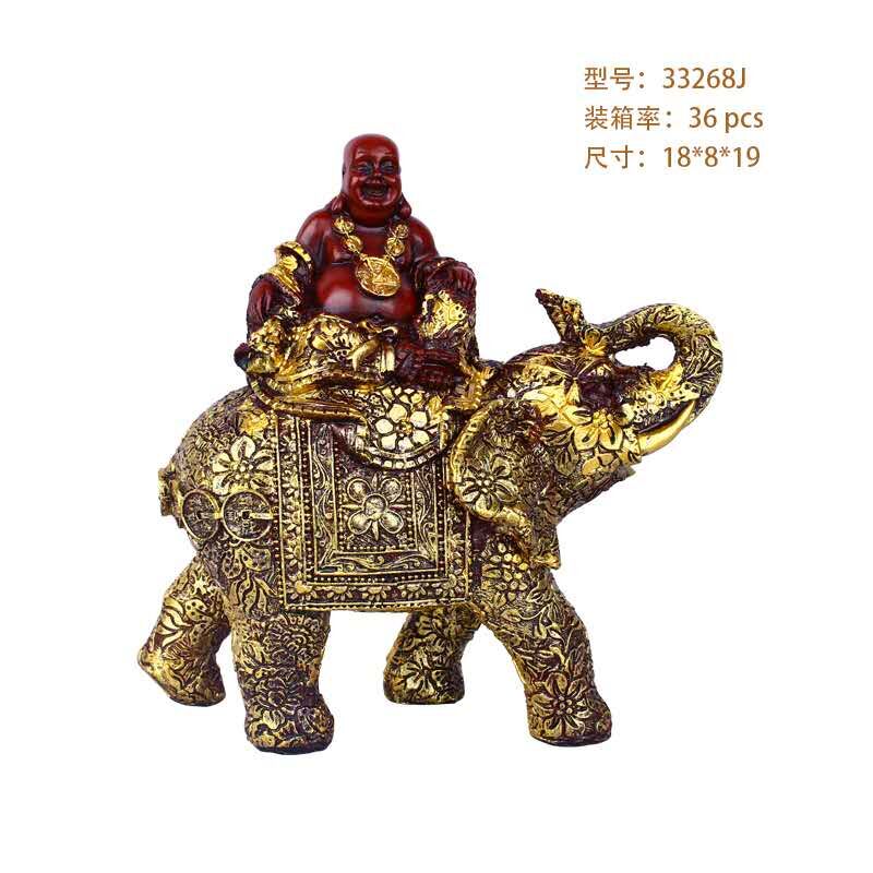 Creative Resin Buddha Statue Buddhist Decoration Modern Home Soft Decoration Craft Gift Office Decor