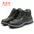 The factory produces men 's labor protection shoes cotton winter heat preservation protective shoes anti - smashing anti - puncture light wear - resistant safety shoes across indicates The border
