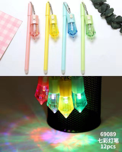 9089 Colorful Light Gel Pen 