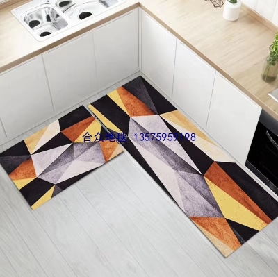 3D digital printing carpet, kitchen floor mat,   washable floor mat, manufacturer can make to order directly