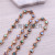 Jinhai jewelry chain gold alloy jewelry accessories natural stone chain clothing apparel decoration