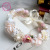 JL1645 new wedding dress accessories garland Weatern style imitation flower bride headgear wreath