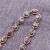Jinhai jewelry chain gold alloy jewelry accessories natural stone chain clothing apparel decoration