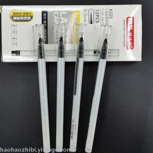 Nandali K-225 Water Pen Gel Pen Wholesale Needle Head Signature Pen Student stationery Office Creative Pen 