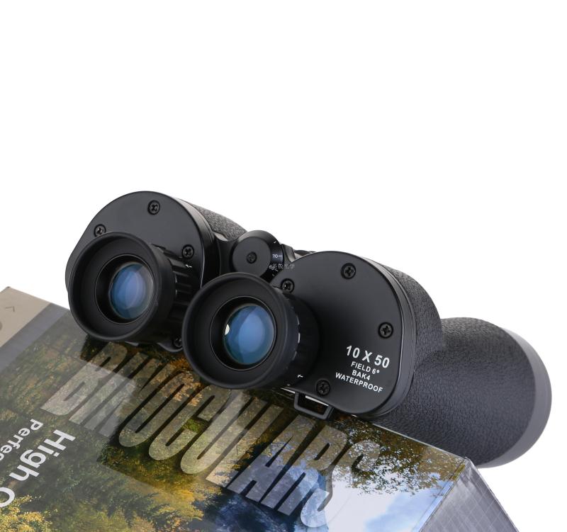 yuko新款 12x50双筒望远镜 高清高倍大目镜 bak4防水望眼镜_义乌市英