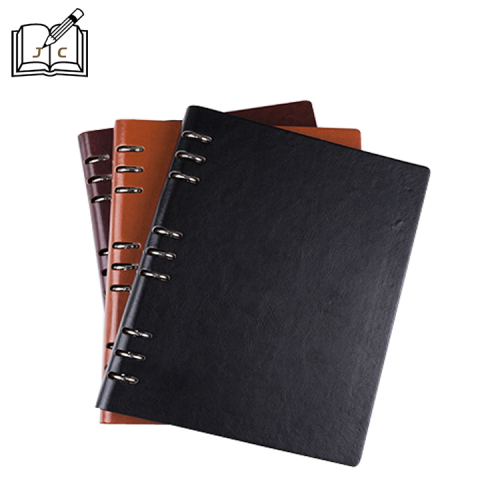 business notebook 9-hole diary this meeting record office work custom logo notepad loose spiral notebook