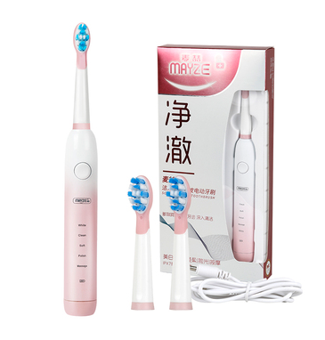 Tiktok Kuaishou Hot Electric Toothbrush Household Couple Rechargeable Ultrasonic High-Profile Figure Waterproof Soft Fur