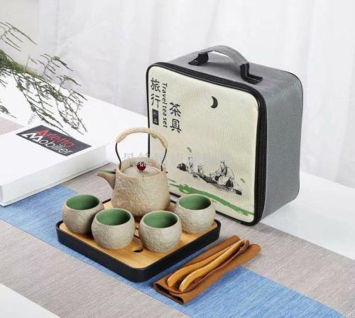 Ceramic Tea Set Tea Cup Teapot Travel Tea Set Ceramic Cover Bowl Jingdezhen Ceramic Pot Kung Fu Tea Set Tea Pot 