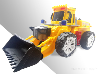 工程车玩具 男孩玩具  变形工程车 推土车 挖土机 新奇玩具