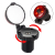 Hj-066b bicycle with a light to plug the rearview mirror bicycle plug reflector adjustable reflector safety mirror