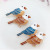 European and American fashion lovers clothing personalized bird brooch high-grade drop oil pin suit cardigan clothing accessories accessories