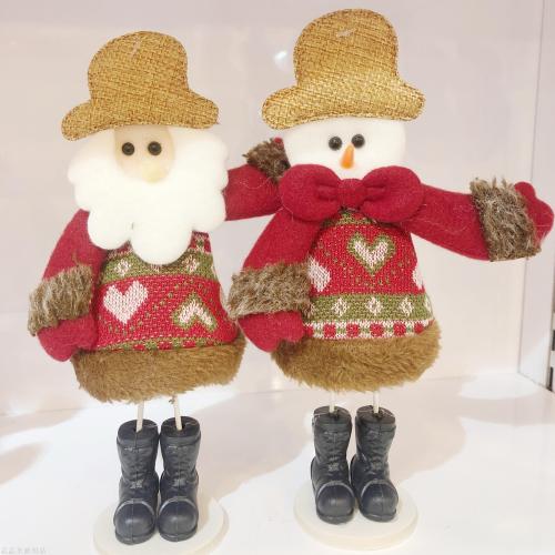 manufacturer‘s new christmas pendant elderly snowman decoration cute decorative doll photo scene props wholesale